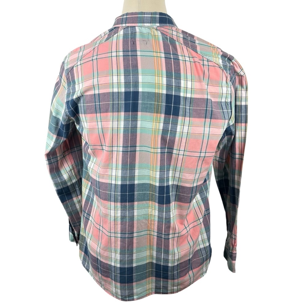 Men’s JACHS New York Classic Fit Multicolored Plaid Button Down XL-Tall - Picture 5 of 8